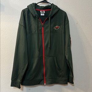 NHL Official Licensed Green Hoodie